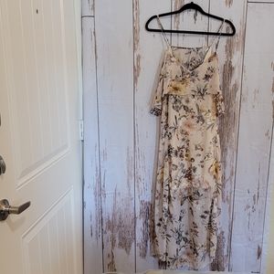 I Jeans by Buffalo Dress Floral print off shoulder